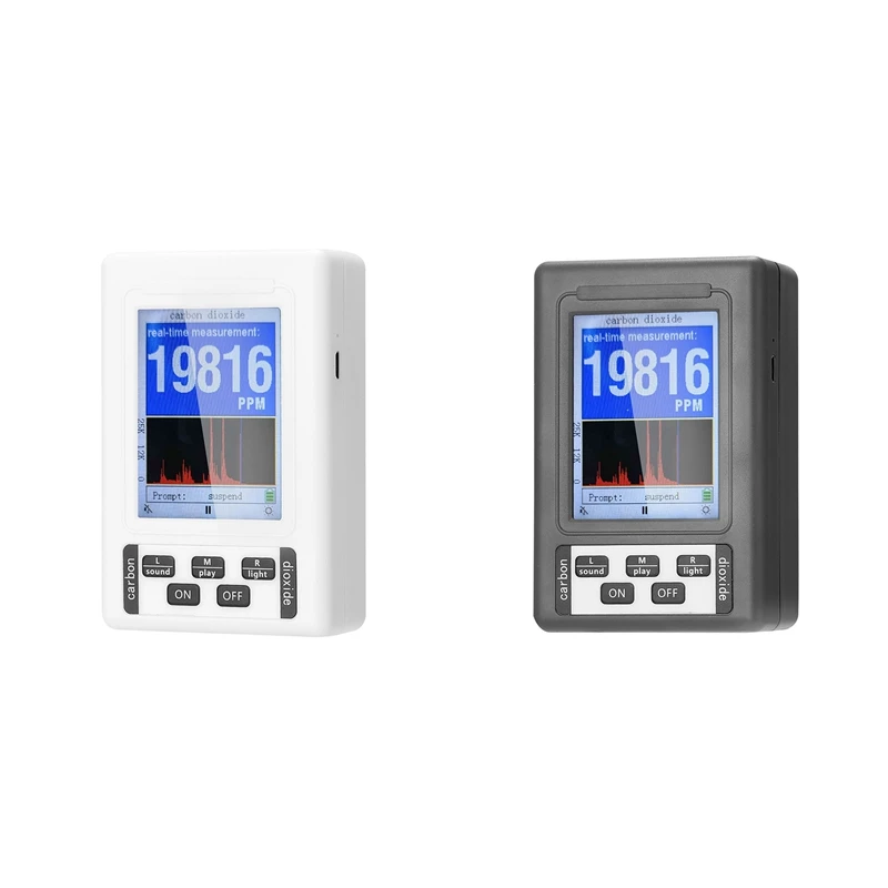 BR-11A 2.8 Inch TFT Display Screen CO2 Detector Portable Handheld CO2 Meter Home Desktop CO2 Quick Detect Tool
BR-11A 2.8 Inch TFT Display Screen CO2 Detector Portable Handheld CO2 Meter Home Desktop CO2 Quick Detect Tool