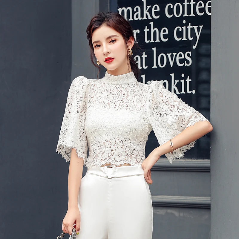 Professional Suit Women Summer New Lace Top And High Waist Pants Fashion Slim Office Lady Business Two Piece Pants Set
Professional Suit Women Summer New Lace Top And High Waist Pants Fashion Slim Office Lady Business Two Piece Pants Set