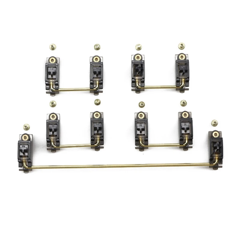 Gold Plated Screw Stabilizer Plate Mechanical Keyboard Mounted Key Plate 
Gold Plated Screw Stabilizer Plate Mechanical Keyboard Mounted Key Plate