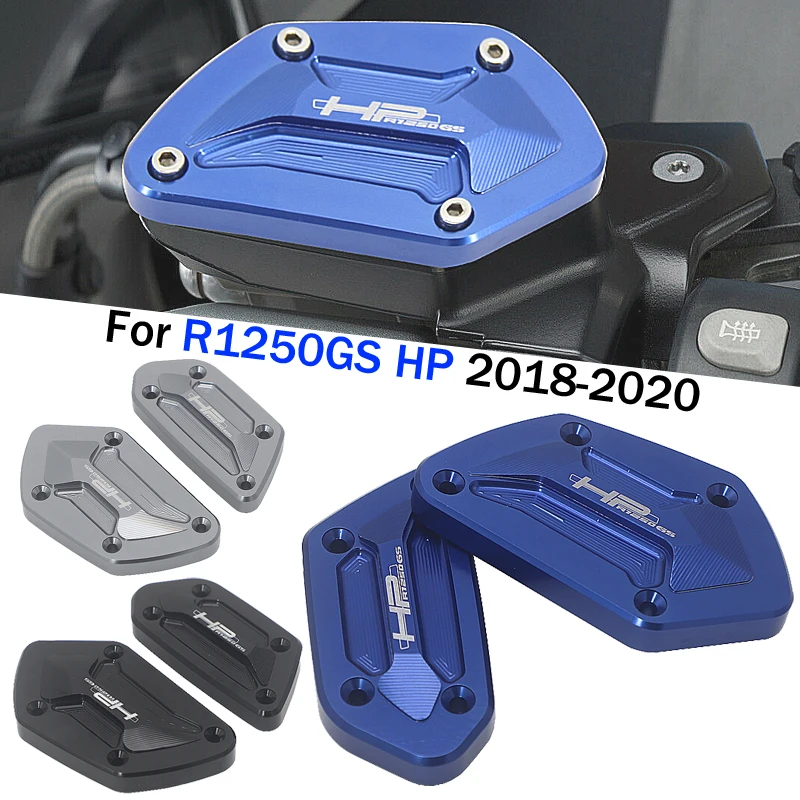 CNC Aluminum Front Brake Clutch Fluid Reservoir Cap Tank Cover For BMW R1250GS HP R 1250GS R1250 GS 2018 2019 2020 Accessories 
CNC Aluminum Front Brake Clutch Fluid Reservoir Cap Tank Cover For BMW R1250GS HP R 1250GS R1250 GS 2018 2019 2020 Accessories