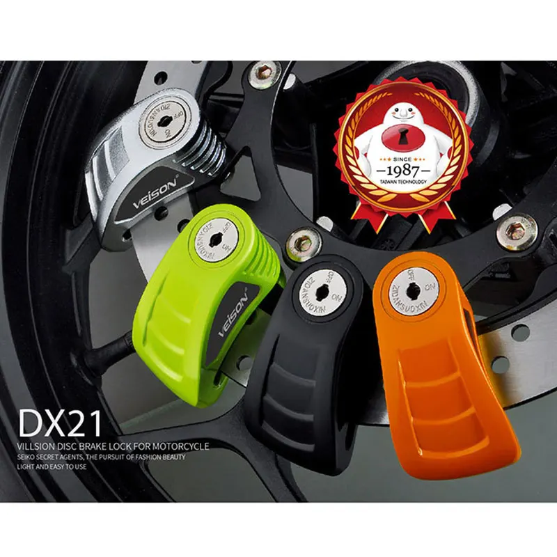 VEISON Electric Car Safety Motorcycle Lock Alloy Theft Pretection Brake Moto Motorbike Brakes Bicycle Lock Waterproof Moto Lock
VEISON Electric Car Safety Motorcycle Lock Alloy Theft Pretection Brake Moto Motorbike Brakes Bicycle Lock Waterproof Moto Lock