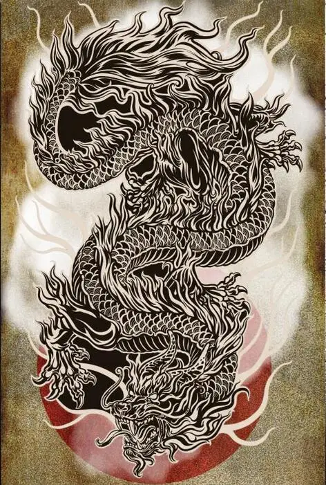 Японский Шелковый постер с животными Дракона 24x36 дюймов
Японский Шелковый постер с животными Дракона 24x36 дюймов