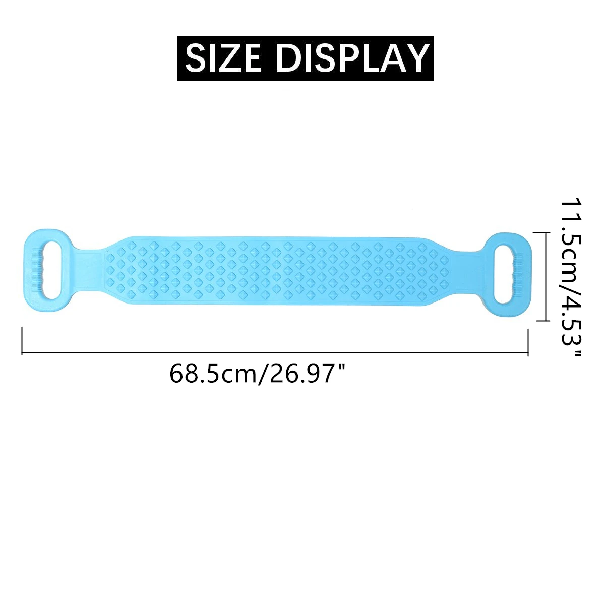 Silicone Back Scrubber Soft Loofah Bath Towel Bath Belt Body Exfoliating Massage For Shower Body Cleaning Bathroom Shower Strap
Silicone Back Scrubber Soft Loofah Bath Towel Bath Belt Body Exfoliating Massage For Shower Body Cleaning Bathroom Shower Strap