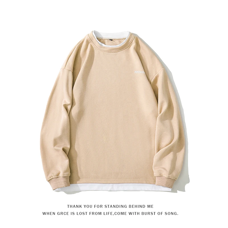 Korea Fashion Brand Hoodies 2022 Spring Autumn Hip Hop Black Khaki Casual For Men's Sweatshirts Punk Streetwear Clothes
Korea Fashion Brand Hoodies 2022 Spring Autumn Hip Hop Black Khaki Casual For Men's Sweatshirts Punk Streetwear Clothes