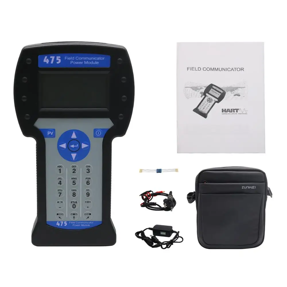 Handheld Hart475 Hart Field Communicator for Pressure Temperature Transmitter Calibration
Handheld Hart475 Hart Field Communicator for Pressure Temperature Transmitter Calibration