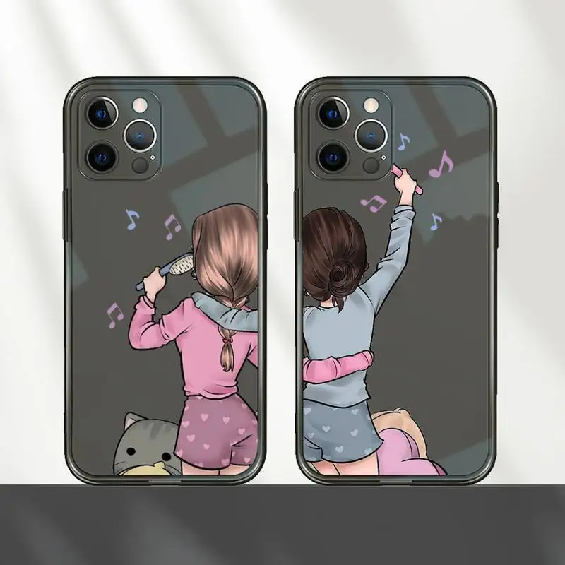 Girls Bff Best Friends Forever Phone Case For iPhone 12 11 8 7 mini pro X XS XR MAX Plus Black Transparent Cover
Girls Bff Best Friends Forever Phone Case For iPhone 12 11 8 7 mini pro X XS XR MAX Plus Black Transparent Cover