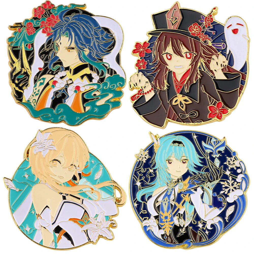 YQ376 Genshin Impact Golden Enamel Pin Girls Women Brooch Charm Badge Pin on Bags Tops Jeans Collar Cap Cartoon Icons Jewelry
YQ376 Genshin Impact Golden Enamel Pin Girls Women Brooch Charm Badge Pin on Bags Tops Jeans Collar Cap Cartoon Icons Jewelry