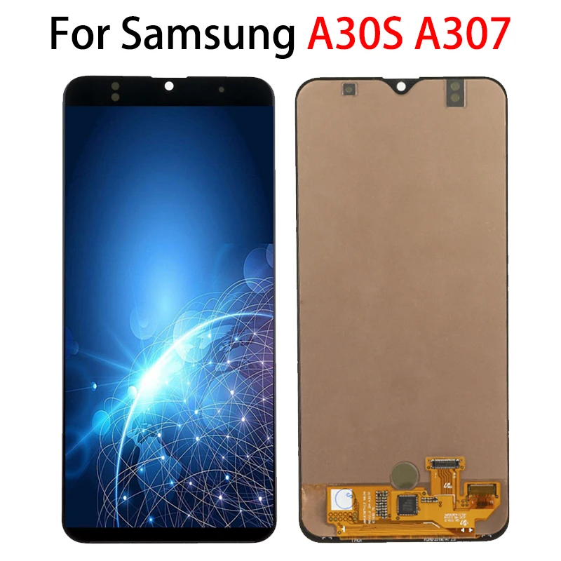 6.4"Incell LCD For Samsung Galaxy A30s A307F A307 SM-A307FN LCD Display and Touch Screen replacement Digitizer Assembly Screen
6.4"Incell LCD For Samsung Galaxy A30s A307F A307 SM-A307FN LCD Display and Touch Screen replacement Digitizer Assembly Screen