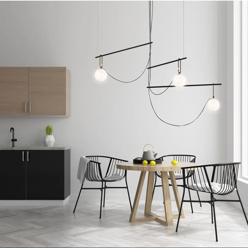 Nordic Minimalist Art Lines Pendant Lamp Retro Iron Ball Livingroom Restaurant Bar Decor Hanging Light Fixtures
Nordic Minimalist Art Lines Pendant Lamp Retro Iron Ball Livingroom Restaurant Bar Decor Hanging Light Fixtures