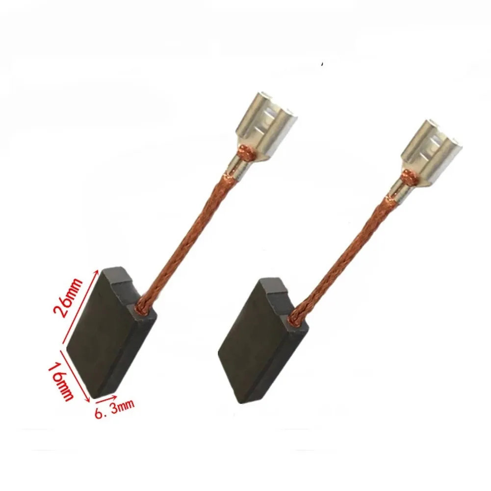 2pcs New Carbon Brushes 6.3x16x22mm Graphite Brush Best Price For Bosch GBH10DE 11223EVS GBH11DE GSH10C GSH11E MH10-SE
2pcs New Carbon Brushes 6.3x16x22mm Graphite Brush Best Price For Bosch GBH10DE 11223EVS GBH11DE GSH10C GSH11E MH10-SE