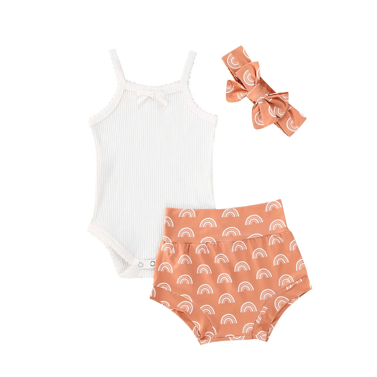 Infant Baby Girls Clothes Set Cotton Summer Sleeveless Top + Floral Shorts+Headband Set Kids 3Pcs Outfits
Infant Baby Girls Clothes Set Cotton Summer Sleeveless Top + Floral Shorts+Headband Set Kids 3Pcs Outfits