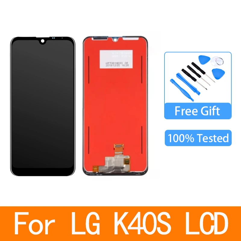 6.1" For LG K40S LCD X430 X430EMW Display with frame Touch Screen Digitizer Assembly Replacement Accessory For LG K40S lcd
6.1" For LG K40S LCD X430 X430EMW Display with frame Touch Screen Digitizer Assembly Replacement Accessory For LG K40S lcd