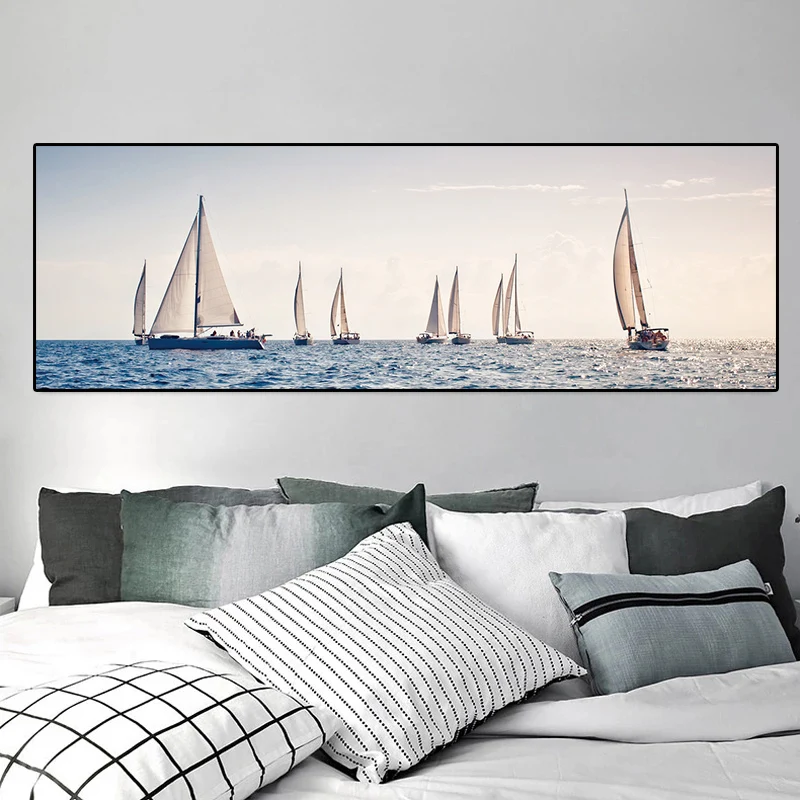 Sailboat Canvas Painting Vintage Wall Art Pictures For Living Room Sea Landscape Posters And Prints Bedroom Home Decoration
Sailboat Canvas Painting Vintage Wall Art Pictures For Living Room Sea Landscape Posters And Prints Bedroom Home Decoration