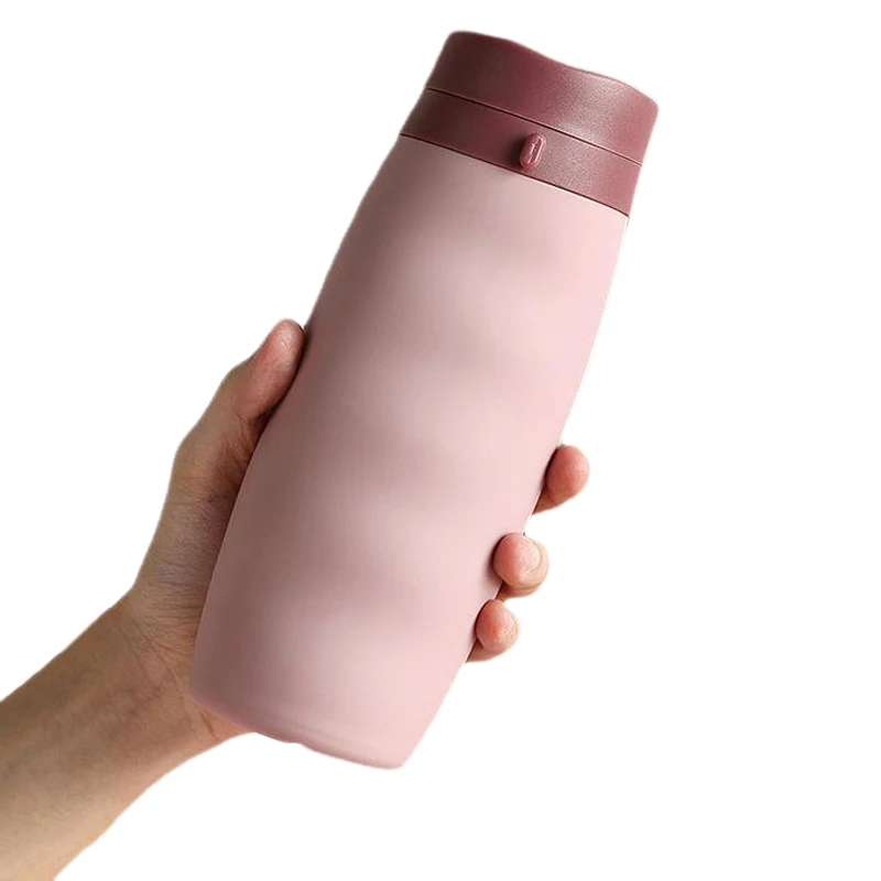 Creative Folding Water Bottle Leakproof Portable Outdoor Travel Hiking Office Camping Sport Kettle Capacity 600ML | Дом и сад