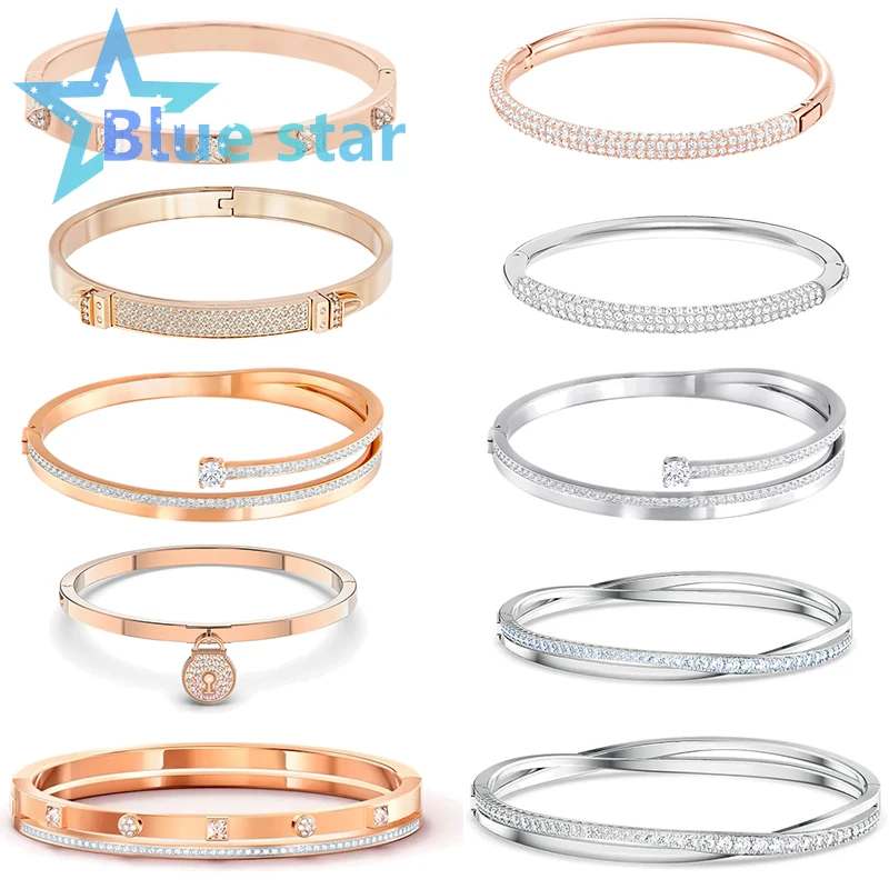 Swa Christmas gifts for new year 2022 Trends Women's jewelry store austrian crystal Jewelry 16.5cm and 18.5cm bracelets
Swa Christmas gifts for new year 2022 Trends Women's jewelry store austrian crystal Jewelry 16.5cm and 18.5cm bracelets