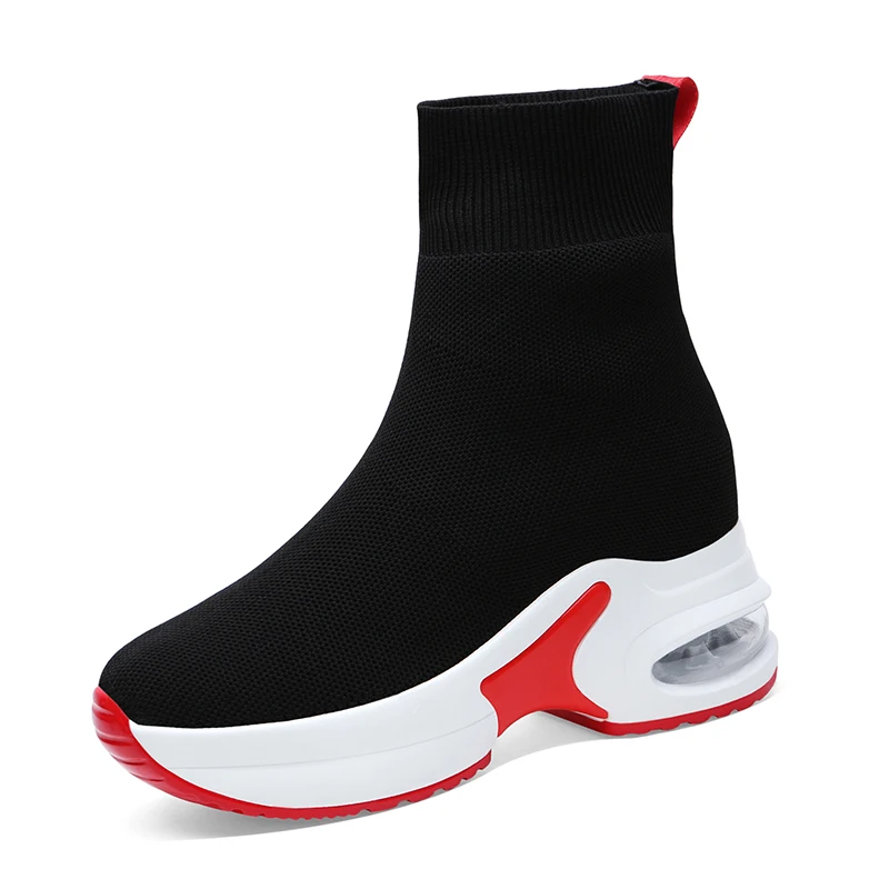 Round-Toe Thick-Soled Sock Boots, Inner Heightening Set Feet, Color Matching Shoes, Women Waterproof Platform Women'S Shoes
Round-Toe Thick-Soled Sock Boots, Inner Heightening Set Feet, Color Matching Shoes, Women Waterproof Platform Women'S Shoes