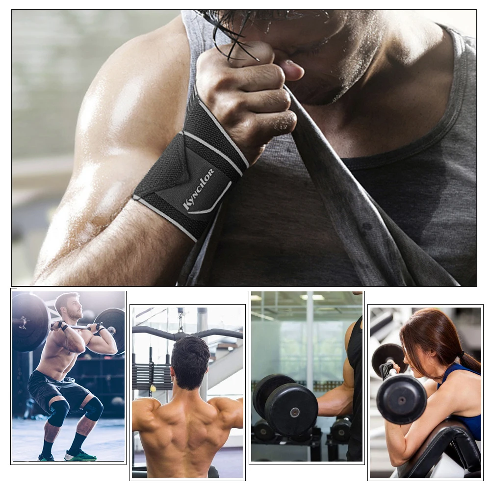 Weight Lifting Wristband Elastic Breathable Wrist Wraps Bandage Gym Powerlifting Wrist Brace Fitness Various Sport Support Strap
Weight Lifting Wristband Elastic Breathable Wrist Wraps Bandage Gym Powerlifting Wrist Brace Fitness Various Sport Support Strap
