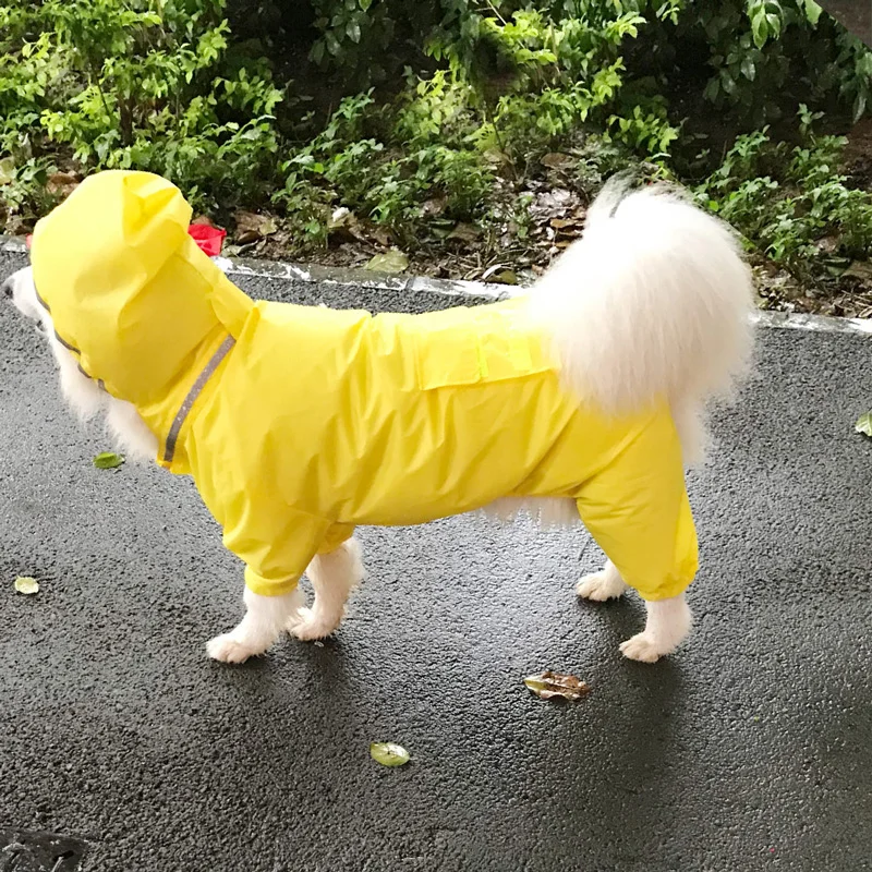 Waterproof Large Dog Raincoat Pet Big Cloth Golden Retriever Dog Rain Jacket Slicker Accessories Regenjas Pet Products QJJ60GYY
Waterproof Large Dog Raincoat Pet Big Cloth Golden Retriever Dog Rain Jacket Slicker Accessories Regenjas Pet Products QJJ60GYY