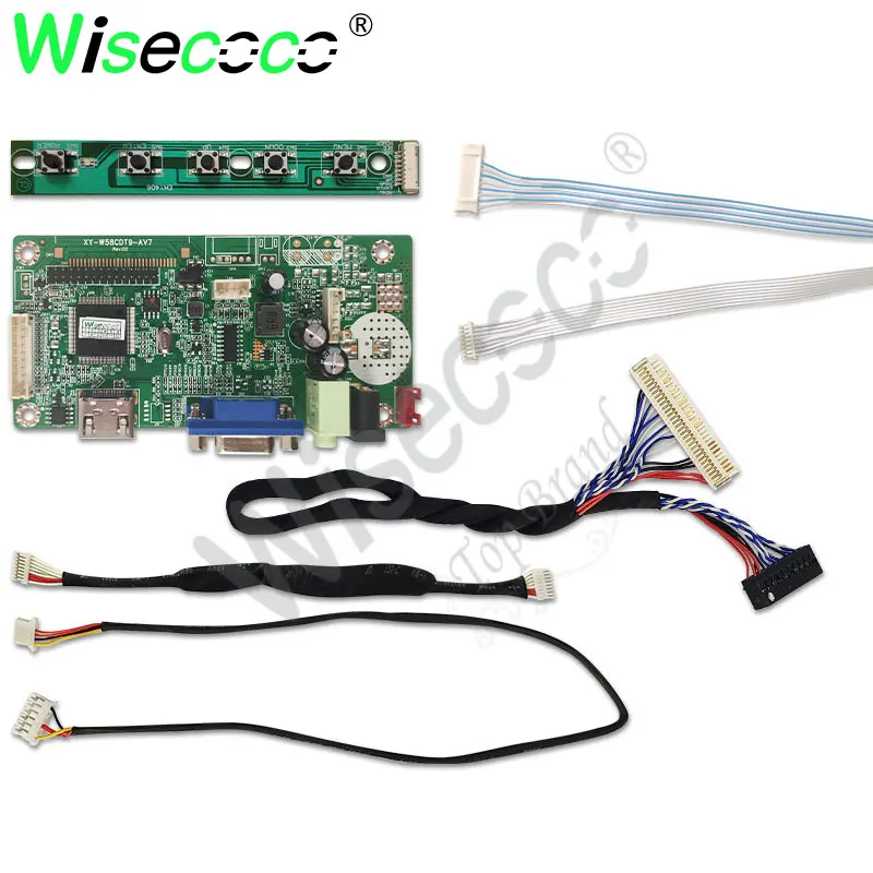 wisecoco 15.5 inch 1366x768 ips touch screen with hdmi vga driver board for computer industrial display 
wisecoco 15.5 inch 1366x768 ips touch screen with hdmi vga driver board for computer industrial display