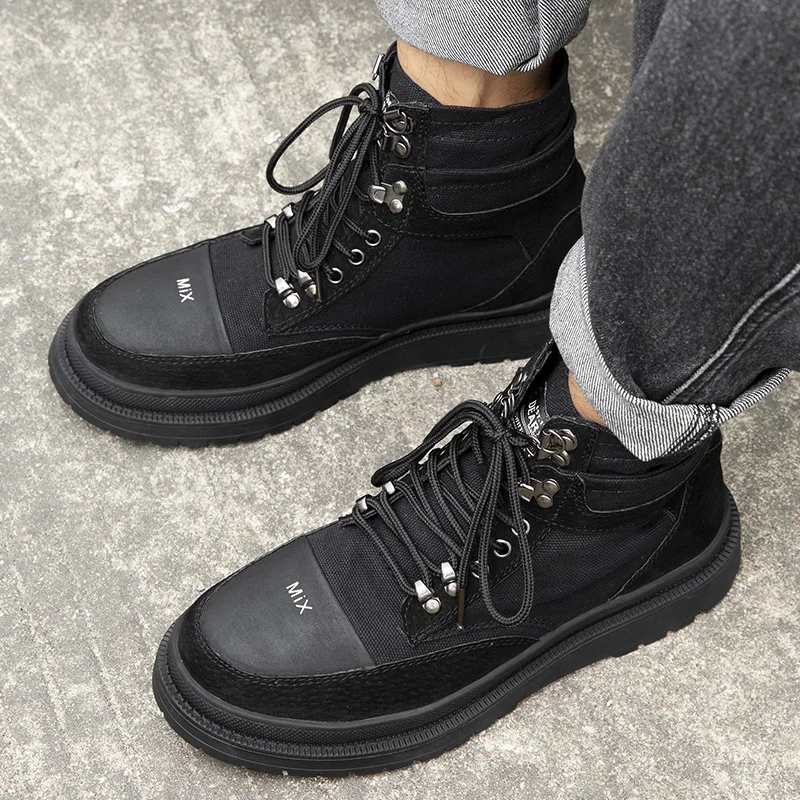 High Sneakers Man Mens Boots Casual High Top Men Shoes 2020 Ocio Men's Sneakers For Sports Hightop Causal Man Hot Wear
High Sneakers Man Mens Boots Casual High Top Men Shoes 2020 Ocio Men's Sneakers For Sports Hightop Causal Man Hot Wear