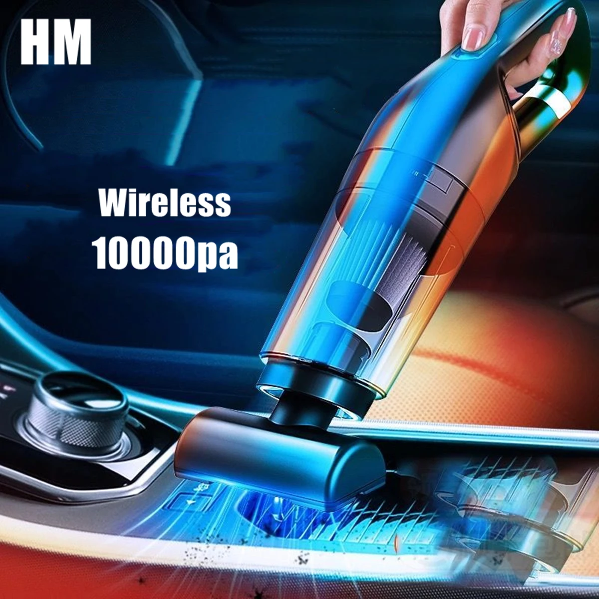 10000pa Handheld Car Vacuum Cleaner Wireless Wet and Dry Luxury 120W Rechargeable Super Suction Portable for Car Vacuum Cleaner
10000pa Handheld Car Vacuum Cleaner Wireless Wet and Dry Luxury 120W Rechargeable Super Suction Portable for Car Vacuum Cleaner