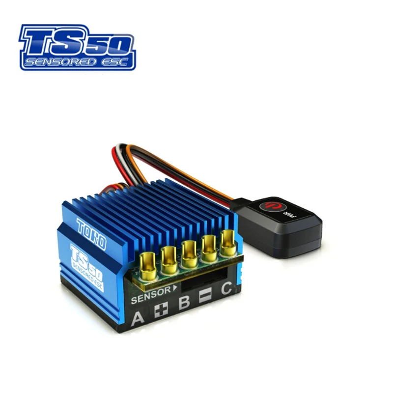SKYRC TORO TS50 ESC сенсорный бесколлекторный 1/10 50A для модели радиоуправляемого