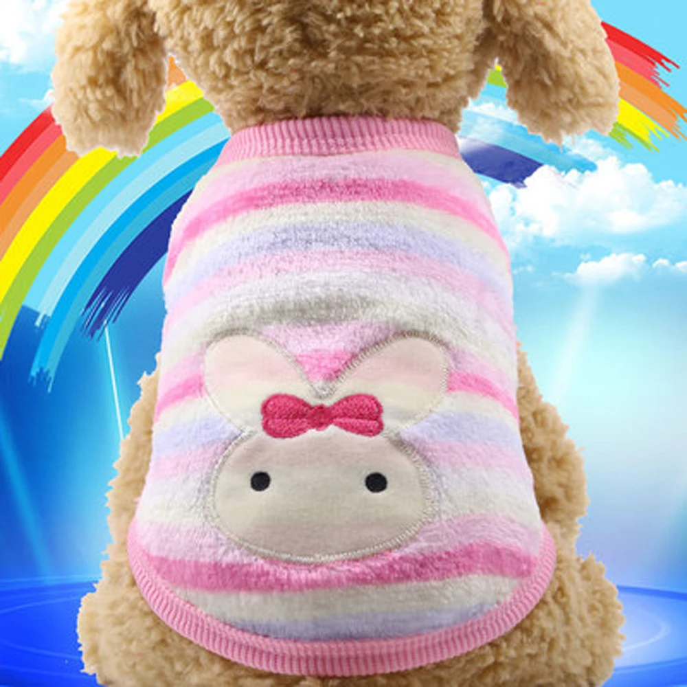 Winter Dog Clothes For Small Dogs Warm Vest Puppy Sweaters Cute Cartoon Pet Clothing Soft Flannel Coat Jacket Poodle Chihuahua
Winter Dog Clothes For Small Dogs Warm Vest Puppy Sweaters Cute Cartoon Pet Clothing Soft Flannel Coat Jacket Poodle Chihuahua