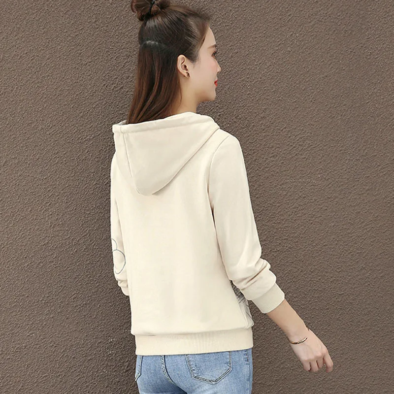Zoki Hoodies Women Winter Thick Cotton Hooded Embroidery Long Sleeve Plus Size Pullover Female Sweatshirt Casual Loose Tops 2021
Zoki Hoodies Women Winter Thick Cotton Hooded Embroidery Long Sleeve Plus Size Pullover Female Sweatshirt Casual Loose Tops 2021