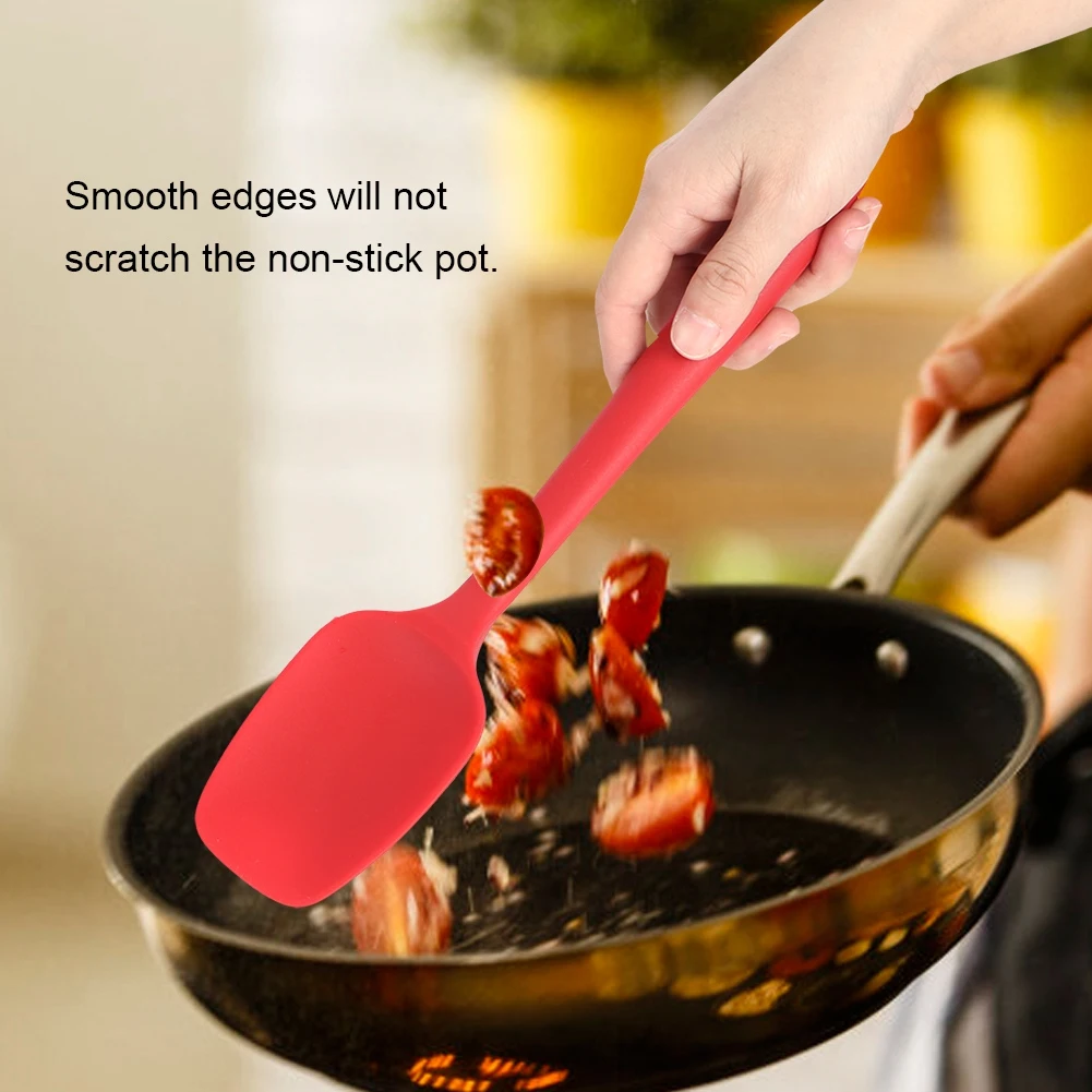 Non stick 6PCS Set Silicone Spatula Cream Butter Scraper Brush Spoon Kitchen Cooking Baking Tools for baking cooking stirring 
Non stick 6PCS Set Silicone Spatula Cream Butter Scraper Brush Spoon Kitchen Cooking Baking Tools for baking cooking stirring