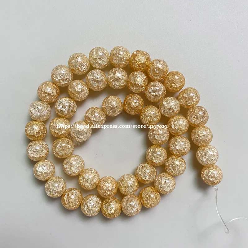 Natural Stone Peach Color Dyed Snow Cracked Crystal Round Loose Beads 15" 6 8 10 12MM Pick Size For Jewelry Making
Natural Stone Peach Color Dyed Snow Cracked Crystal Round Loose Beads 15" 6 8 10 12MM Pick Size For Jewelry Making