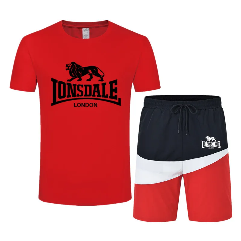 2021 New Summer Beach Leisure Sports Fitness Jogging Short Sleeve Shorts Men's Top Color With Beach Leisure T-shirt Two Pieces
2021 New Summer Beach Leisure Sports Fitness Jogging Short Sleeve Shorts Men's Top Color With Beach Leisure T-shirt Two Pieces