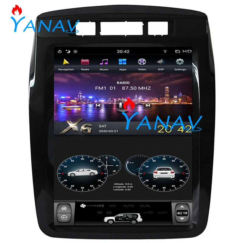 10.4 inch Tesla style Vertical Screen Car Navigation GPS For-Volkswagen-Touareg 2010-2017 navigation multimedia system
10.4 inch Tesla style Vertical Screen Car Navigation GPS For-Volkswagen-Touareg 2010-2017 navigation multimedia system