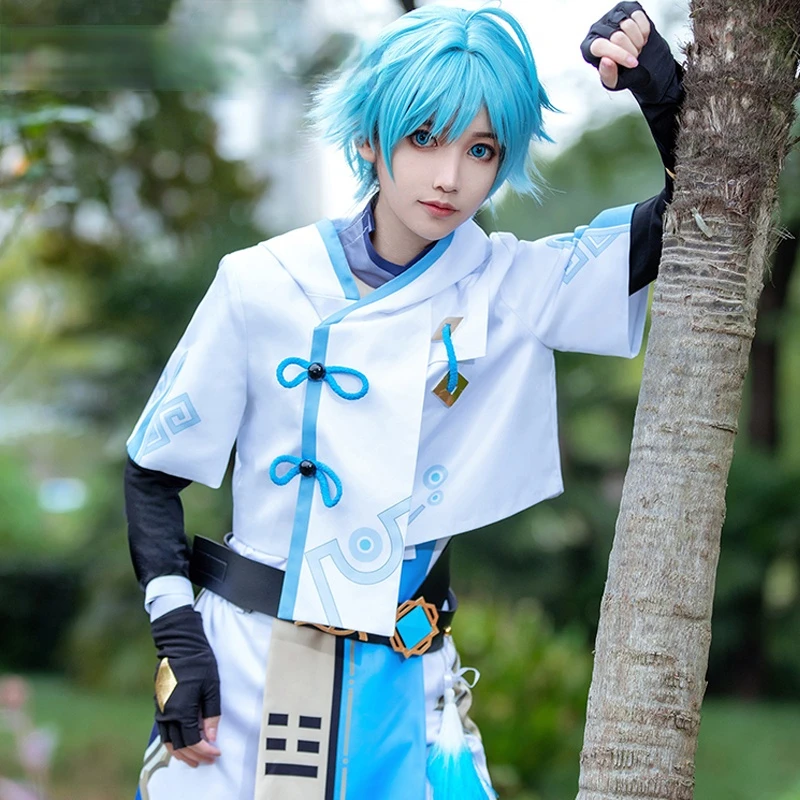 New Game Genshin Impact Cosplay Costume ChongYun Cosplay Costumes Outfit Carnival Halloween Adult Costumes for Women/Men
New Game Genshin Impact Cosplay Costume ChongYun Cosplay Costumes Outfit Carnival Halloween Adult Costumes for Women/Men