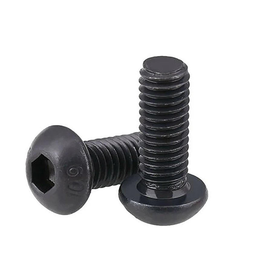 20Pcs M2 M2.5 M3 M4 Black Zinc Plated Button Head Hex Socket Screws DIN7380 Allen Bolts High Tensile Grade10.9 Carbon Steel
20Pcs M2 M2.5 M3 M4 Black Zinc Plated Button Head Hex Socket Screws DIN7380 Allen Bolts High Tensile Grade10.9 Carbon Steel