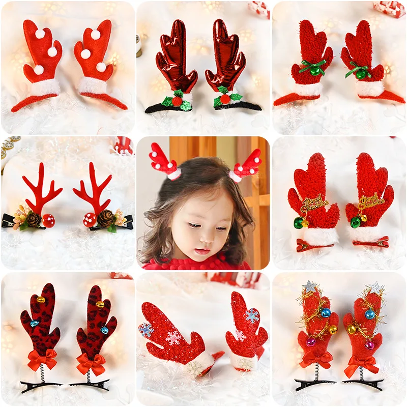 2 Pcs/Set Children Cute Santa Tree Elk Antlers Ornament Hair Clips Girls Lovely Christmas Gifts Christmas Decorations Cosplay
2 Pcs/Set Children Cute Santa Tree Elk Antlers Ornament Hair Clips Girls Lovely Christmas Gifts Christmas Decorations Cosplay