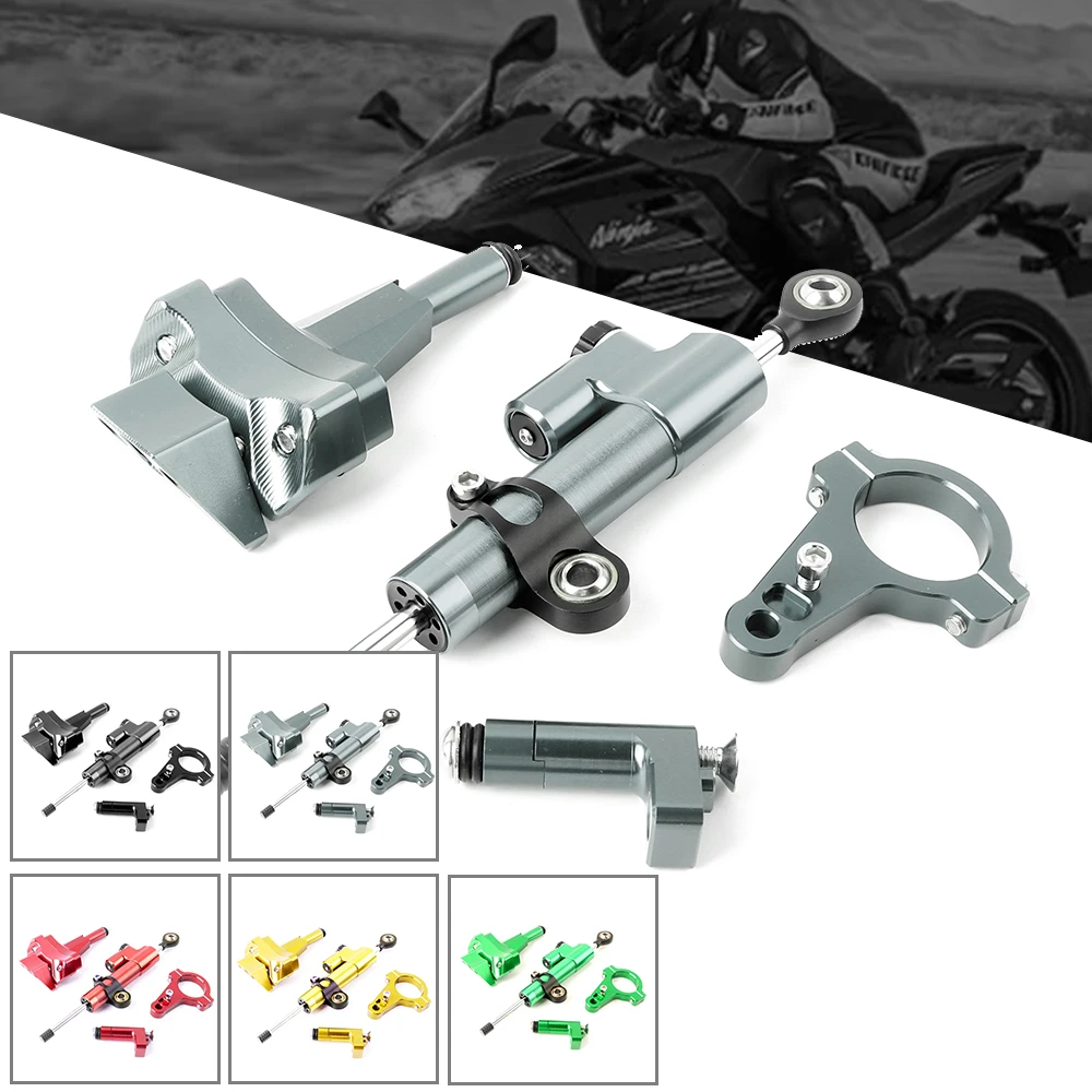 JDSOON Motorcycle Steering Damper Bracket Stabilizer For Kawasaki Ninja 400 Ninja400 2018-2019 Stabilize Safety Control
JDSOON Motorcycle Steering Damper Bracket Stabilizer For Kawasaki Ninja 400 Ninja400 2018-2019 Stabilize Safety Control