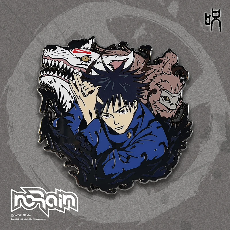 Anime Jujutsu Kaisen Fushiguro Megumi Metal Badge Brooch Pin Fashion Bags Medal Button Souvenir Costume Props Gift 5.5cm*5.4cm
Anime Jujutsu Kaisen Fushiguro Megumi Metal Badge Brooch Pin Fashion Bags Medal Button Souvenir Costume Props Gift 5.5cm*5.4cm
