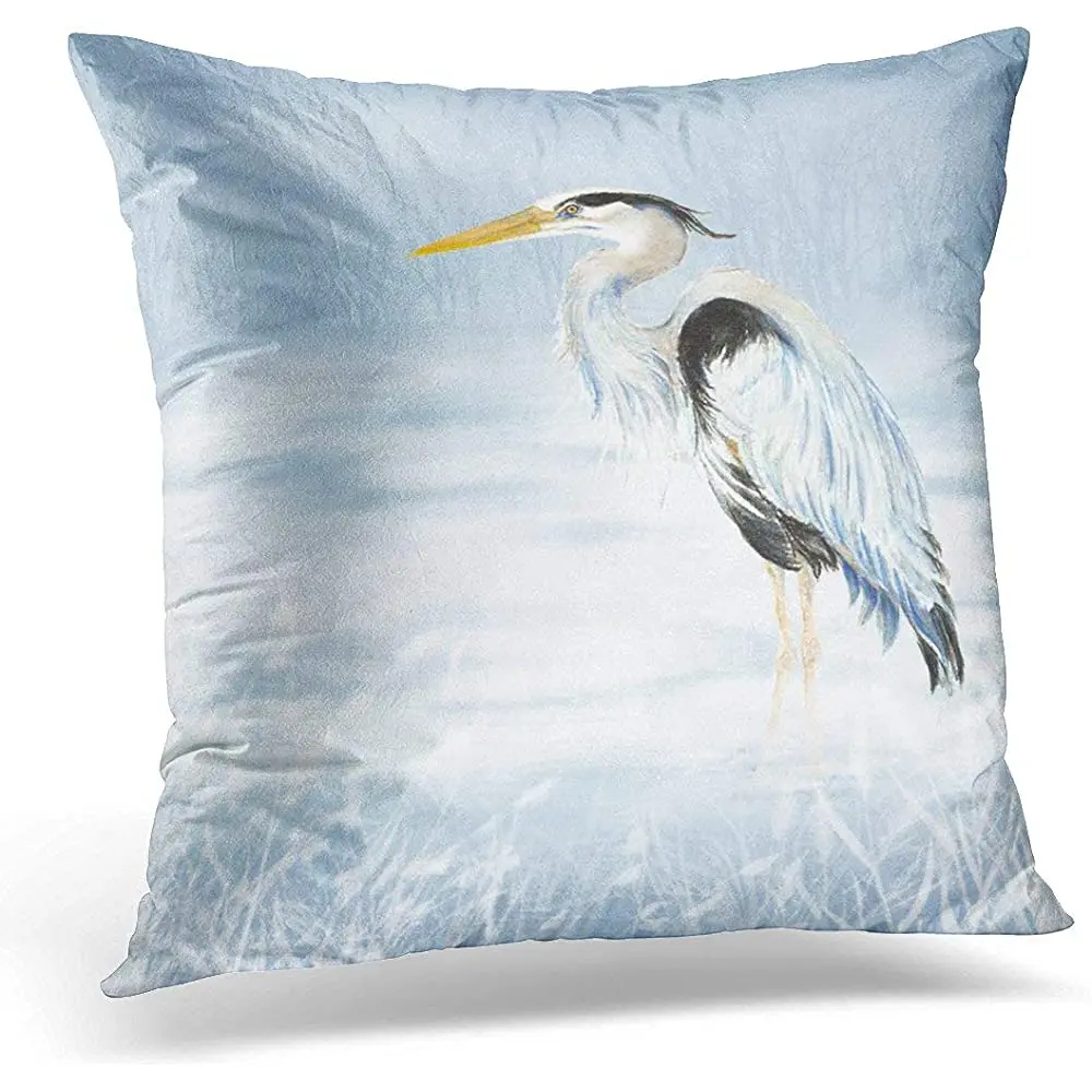 antoipyns Throw Pillow CoverPainting Watercolor Great Blue Heron Bird Nature Decorative Pillow Case Home Decor
antoipyns Throw Pillow CoverPainting Watercolor Great Blue Heron Bird Nature Decorative Pillow Case Home Decor