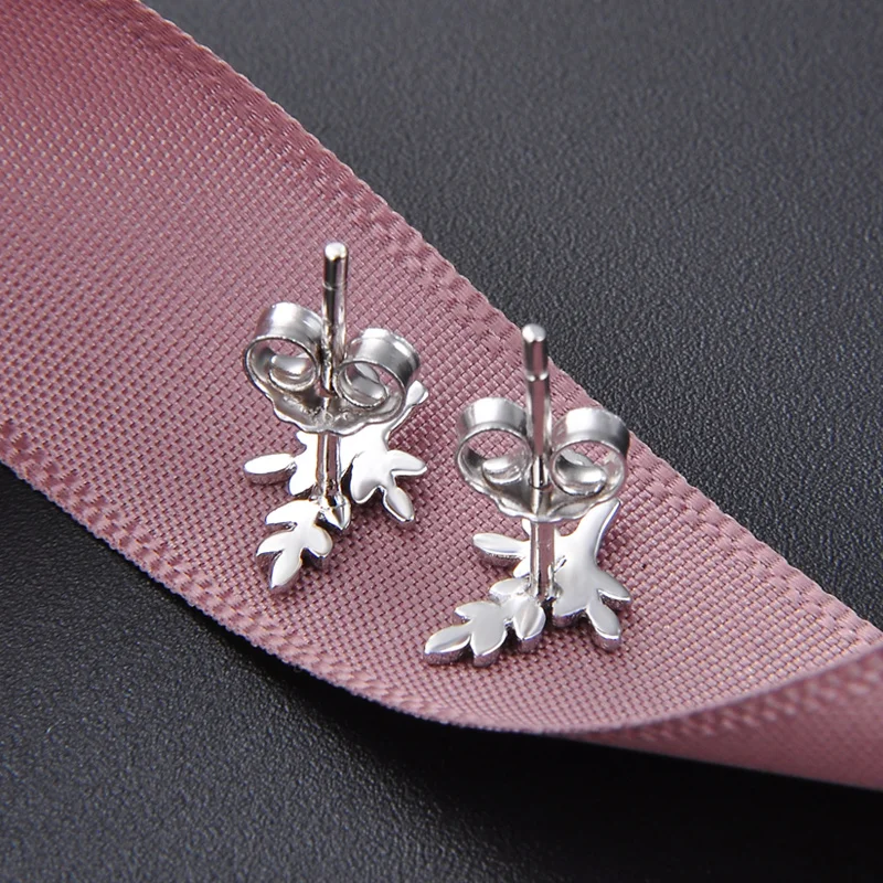 Fashion Sterling Silver Jewelry Wholesale S925 Stud Earring Plant Style Women Wedding Engagement Ear Jewelry CHD00972
Fashion Sterling Silver Jewelry Wholesale S925 Stud Earring Plant Style Women Wedding Engagement Ear Jewelry CHD00972