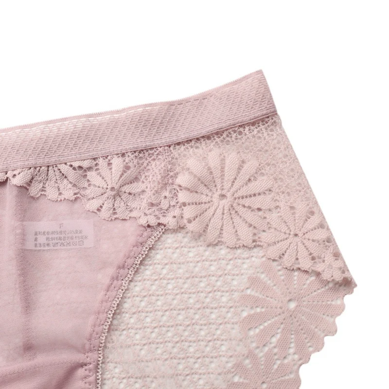Ladies Underwear Sexy Lace Briefs Transparent Lingerie Female Seamless Tempting Pretty Panties Mid Waist Intimates W2
Ladies Underwear Sexy Lace Briefs Transparent Lingerie Female Seamless Tempting Pretty Panties Mid Waist Intimates W2