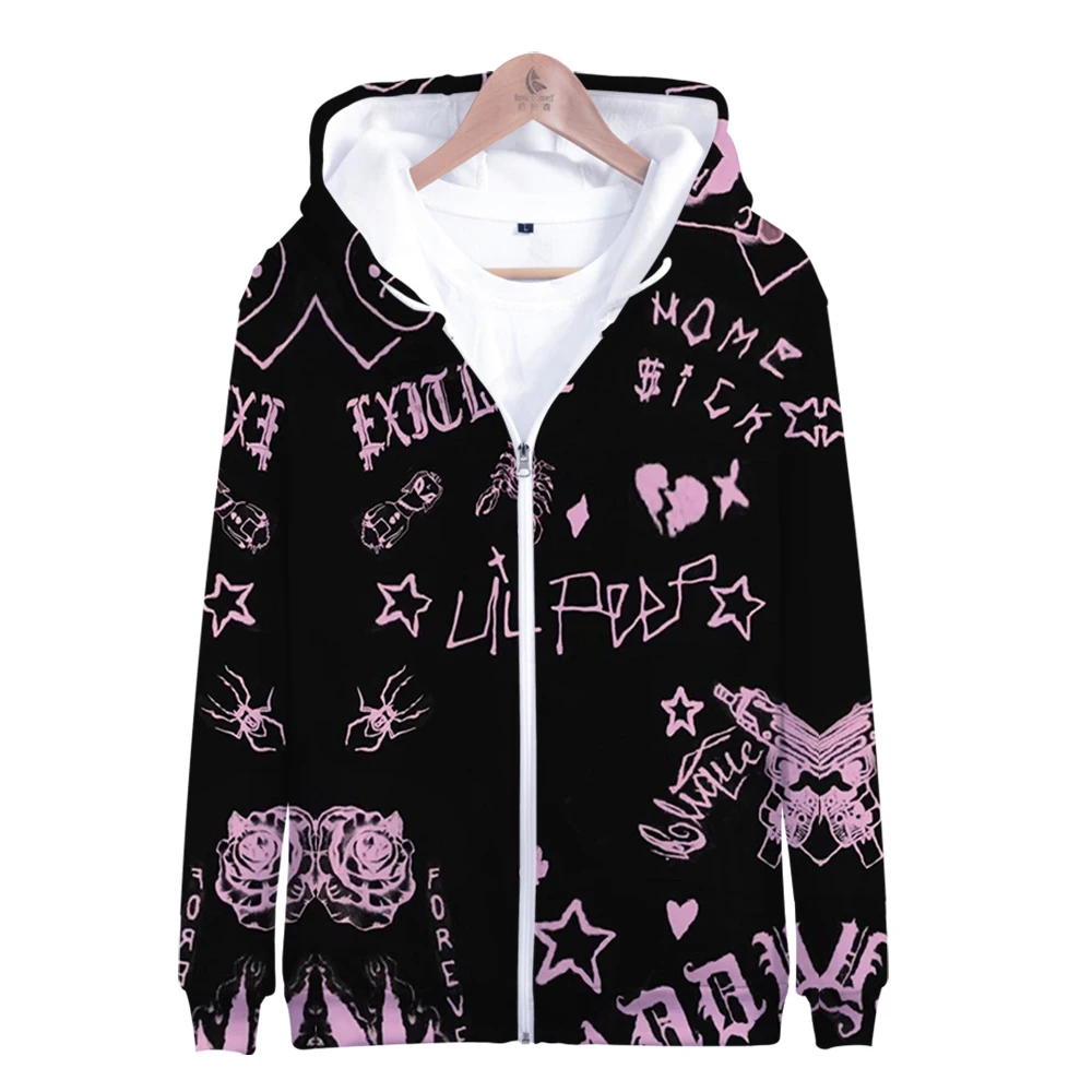 Hot Sale Lil Peep Hoodies Sweatshirts Men/Women Autumn winter Fashion Casual Zipper Jacket Hip Hop Hoodie Coats Clothes Tops
Hot Sale Lil Peep Hoodies Sweatshirts Men/Women Autumn winter Fashion Casual Zipper Jacket Hip Hop Hoodie Coats Clothes Tops