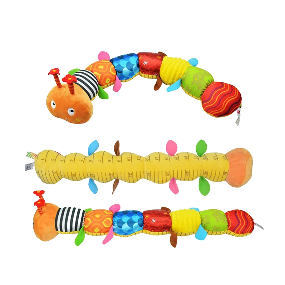 1pc Baby Cartoon Stuffed Animal Baby Hand Rattle Toys Educational Development Toys Caterpillar Pattern
1pc Baby Cartoon Stuffed Animal Baby Hand Rattle Toys Educational Development Toys Caterpillar Pattern