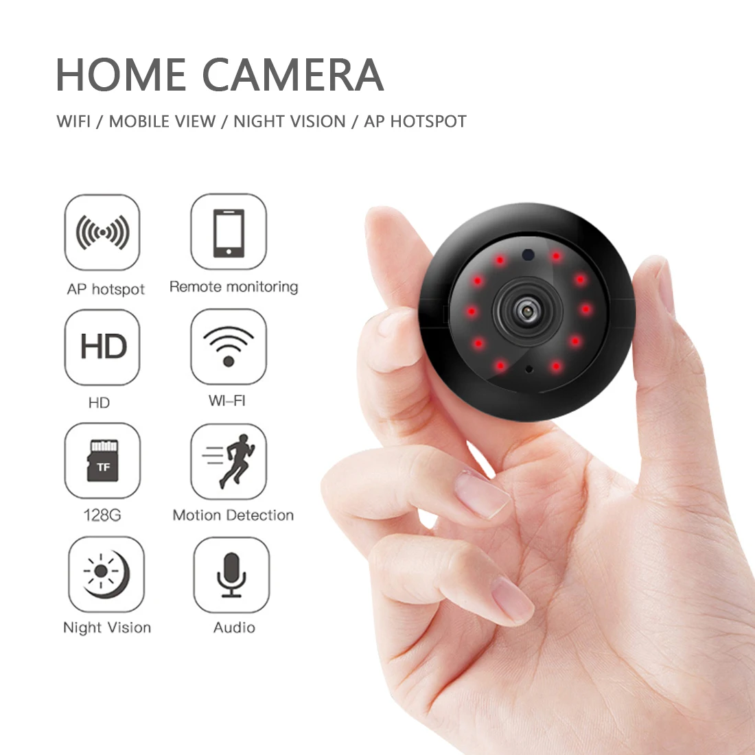 V380 Wireless Camera 1080P Mini WiFi Camera Security Camera IP Cameras Surveillance IR Night Vision Motion Detect Baby Monitor
V380 Wireless Camera 1080P Mini WiFi Camera Security Camera IP Cameras Surveillance IR Night Vision Motion Detect Baby Monitor