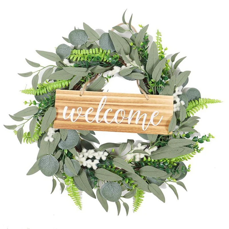 Decorative Festival Wreath Welcome Sign Pendant Front Door Decoration Welcome Sign Durable Home Decoration
Decorative Festival Wreath Welcome Sign Pendant Front Door Decoration Welcome Sign Durable Home Decoration