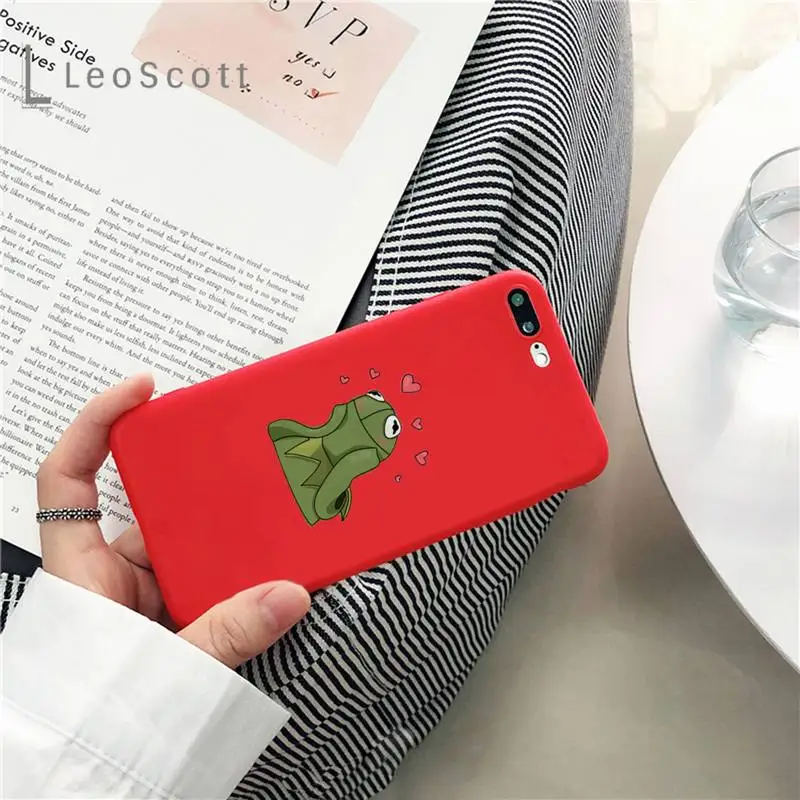 Kermit the Frog Phone Case Candy Color for iPhone 11 12 mini pro XS MAX 8 7 6 6S Plus X SE 2020 XR
Kermit the Frog Phone Case Candy Color for iPhone 11 12 mini pro XS MAX 8 7 6 6S Plus X SE 2020 XR