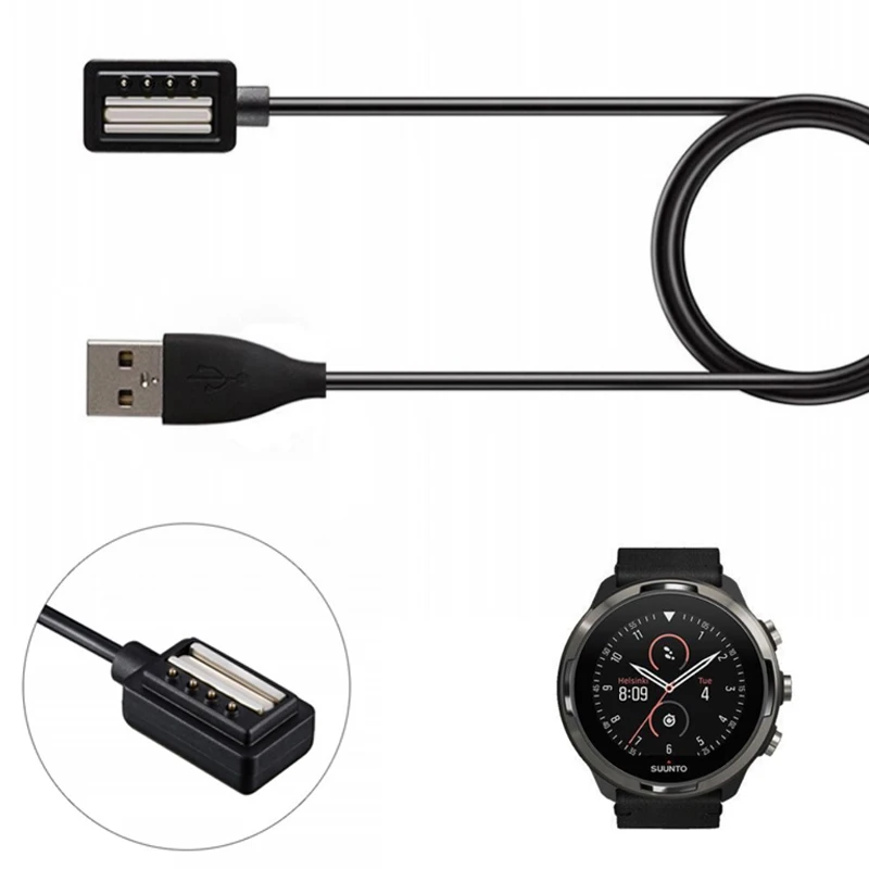 Док-станция зарядный адаптер USB зарядный кабель шнур питания для Suunto 9 Baro/D5 Spartan Ultra/Sport наручные часы HR/Ambit 4
Док-станция зарядный адаптер USB зарядный кабель шнур питания для Suunto 9 Baro/D5 Spartan Ultra/Sport наручные часы HR/Ambit 4