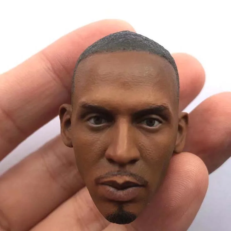 

1/6 Scale Basketball Star Anfernee Hardaway Head Carving Sports Penny Head Carving Model Toy Action Figure