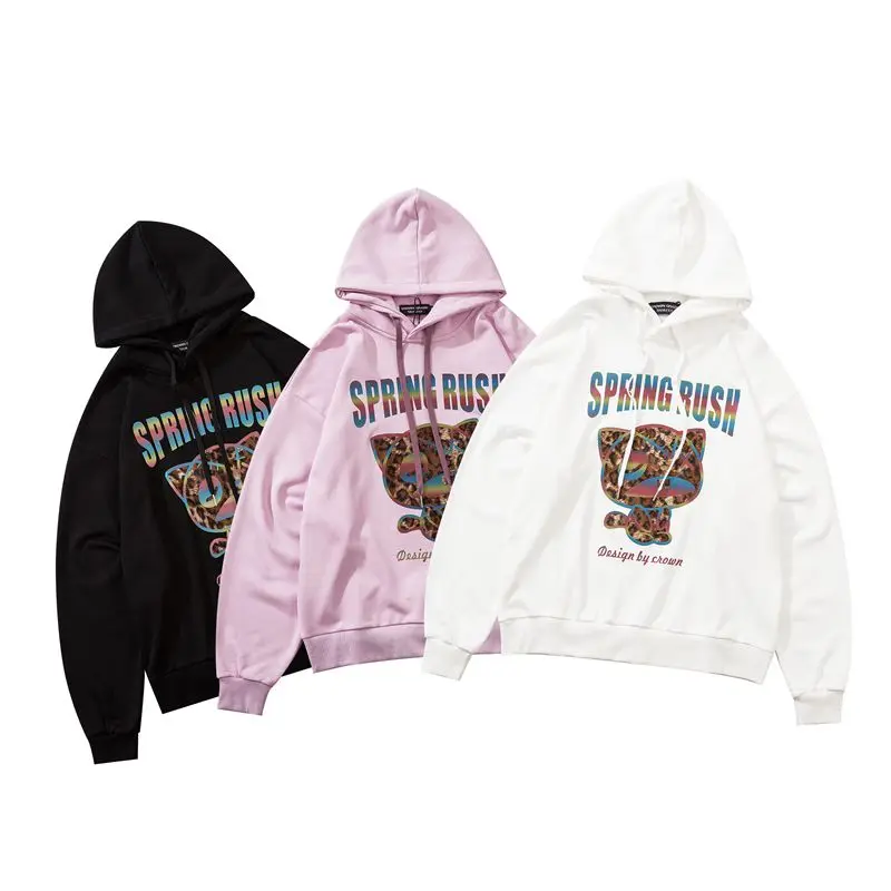 Hoodie Women New Fashion Reflective Printed Casual Hoodies Loose Feece Hip Hop Streetwear Woman's Sweatshirt Anime Clothes 
Hoodie Women New Fashion Reflective Printed Casual Hoodies Loose Feece Hip Hop Streetwear Woman's Sweatshirt Anime Clothes
