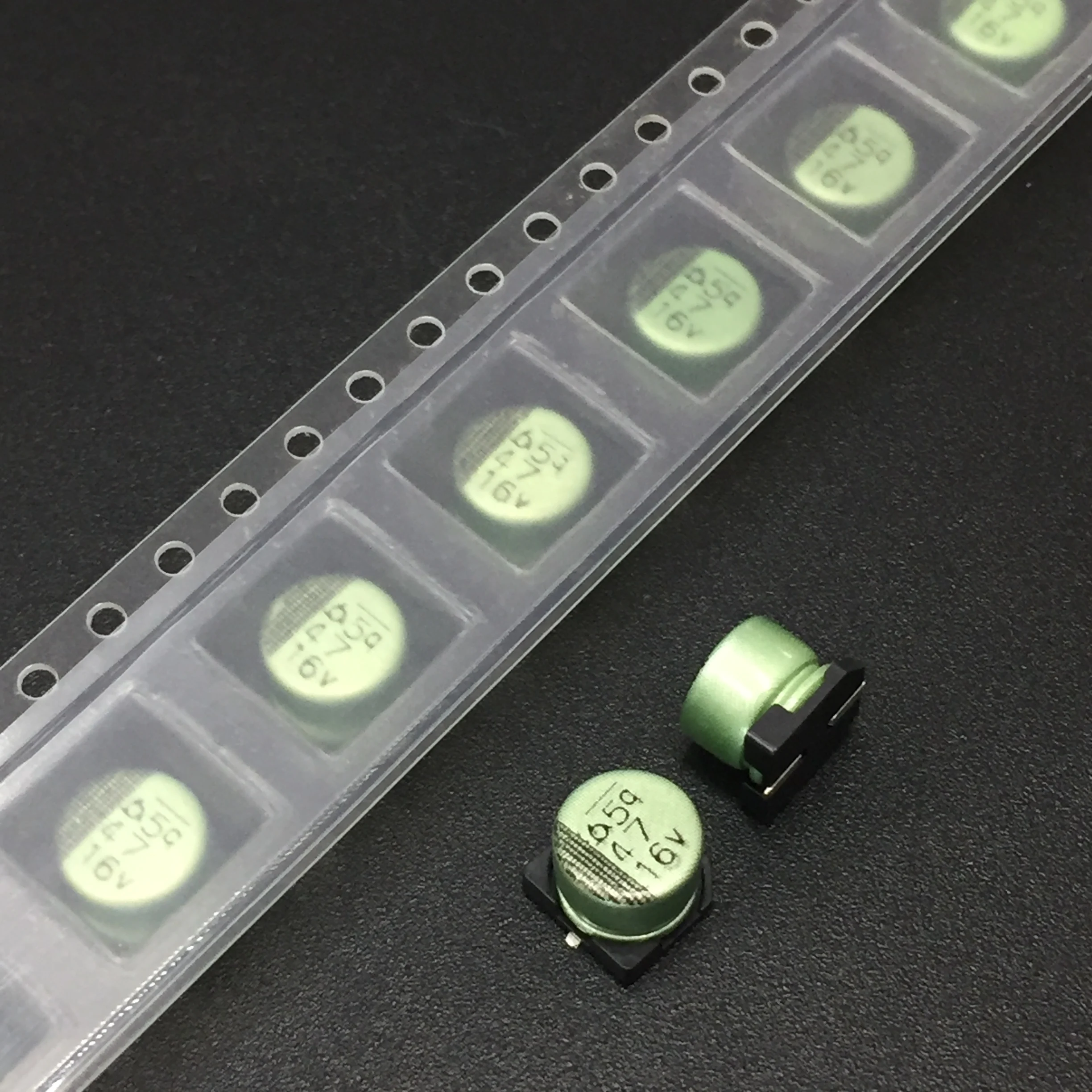 10/100 шт 47 мкФ 16В SANYO 6 3x6 мм низкий ESR 16V47UF SMD полимерный Твердый электролитический