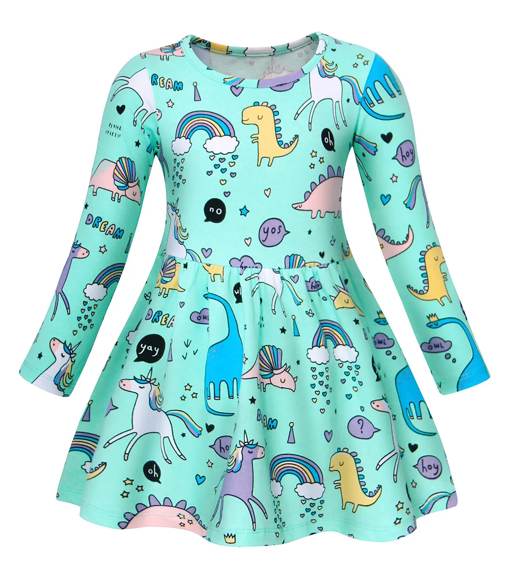 Baby Girl Princess Dress Animal Village Cosplay Costume Child Anime Cartoon Dinosaur Unicorn Cloth Print Christmas Party Fashion
Baby Girl Princess Dress Animal Village Cosplay Costume Child Anime Cartoon Dinosaur Unicorn Cloth Print Christmas Party Fashion